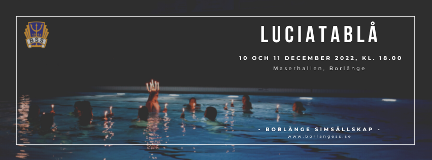 image: BSS bjuder på simmande Luciatablå!
